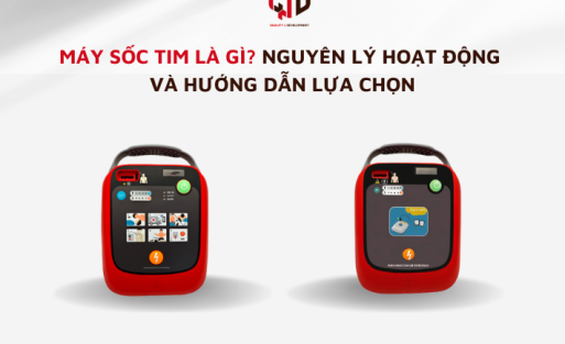 Máy sốc tim là gì? Nguyên lý hoạt động và hướng dẫn lựa chọn